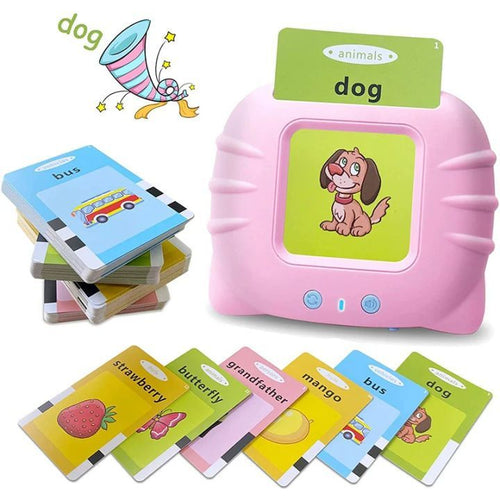 Talking Flash Card Reader with 112 Cards — Random Colour