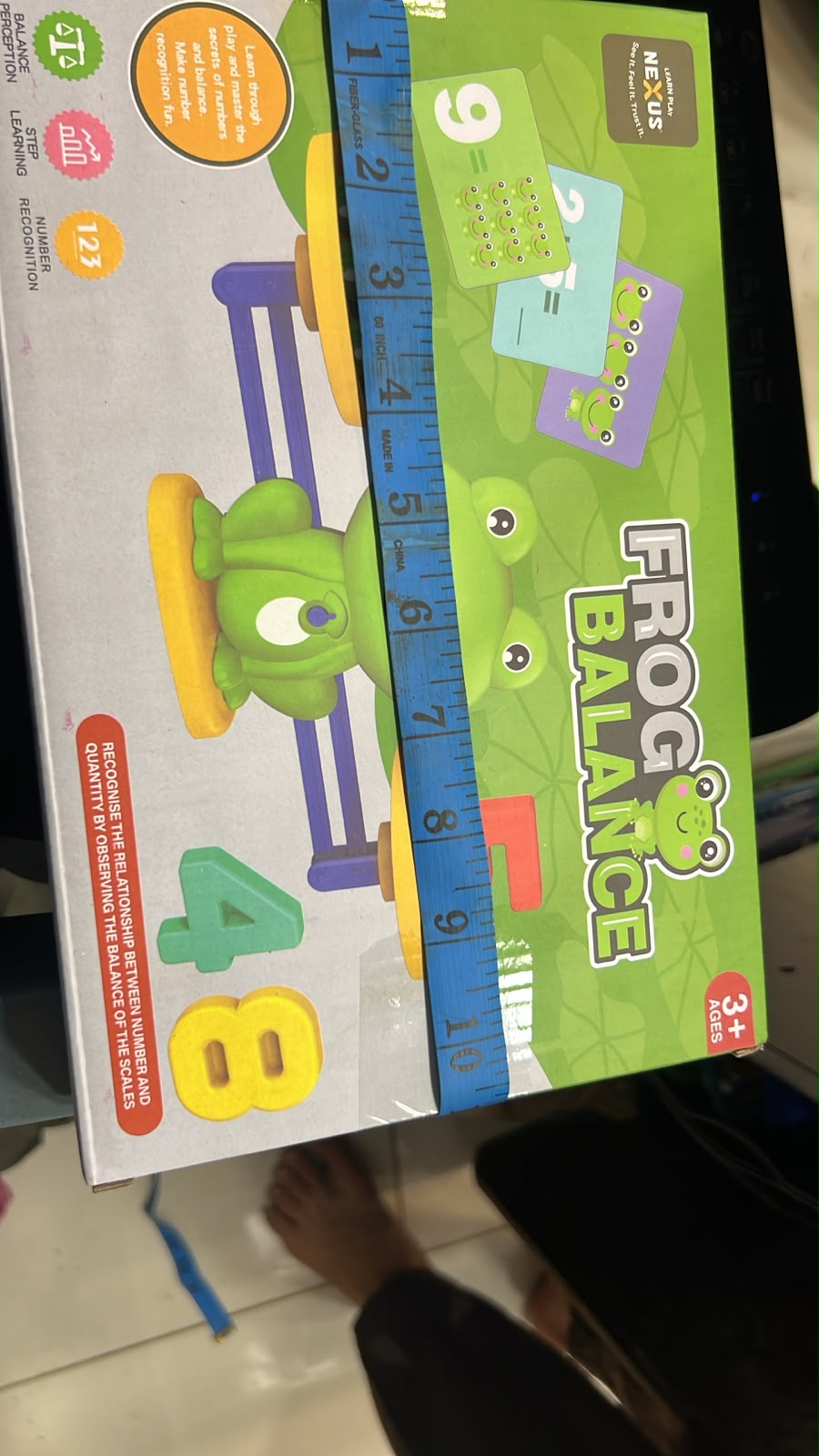 Frog Balance Counting Toy