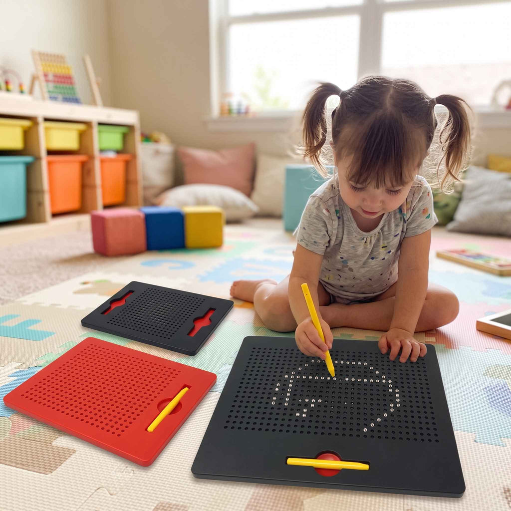 Magnetic Bead Drawing Board with Pen — supplier product image 4