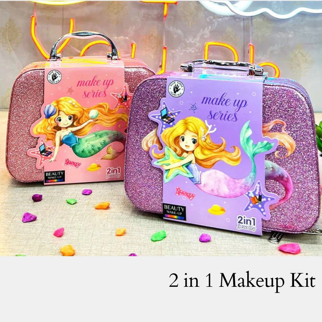 2-in-1 Pretend-Play Makeup Bag Set — supplier product image 2