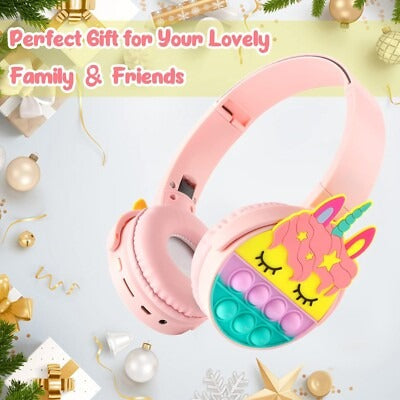 Unicorn Pop-It Headphones — Random Colour — supplier product image 4