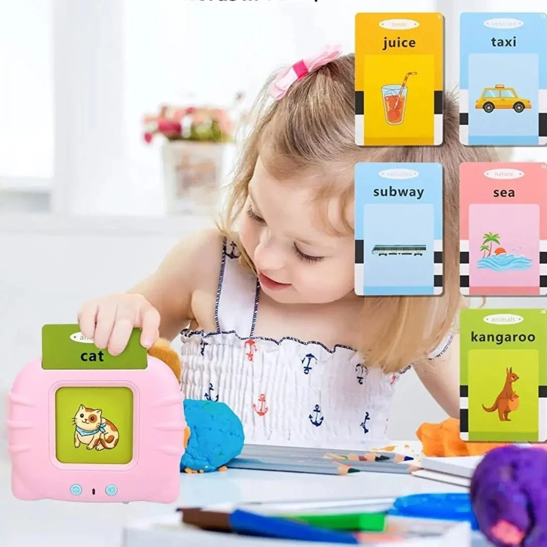 Talking Flash Card Reader with 112 Cards — Random Colour — supplier product image 4