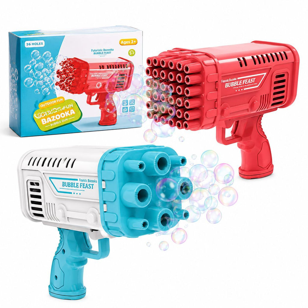 2-in-1 Bazooka Bubble Blower — Random Colour — supplier product image 2