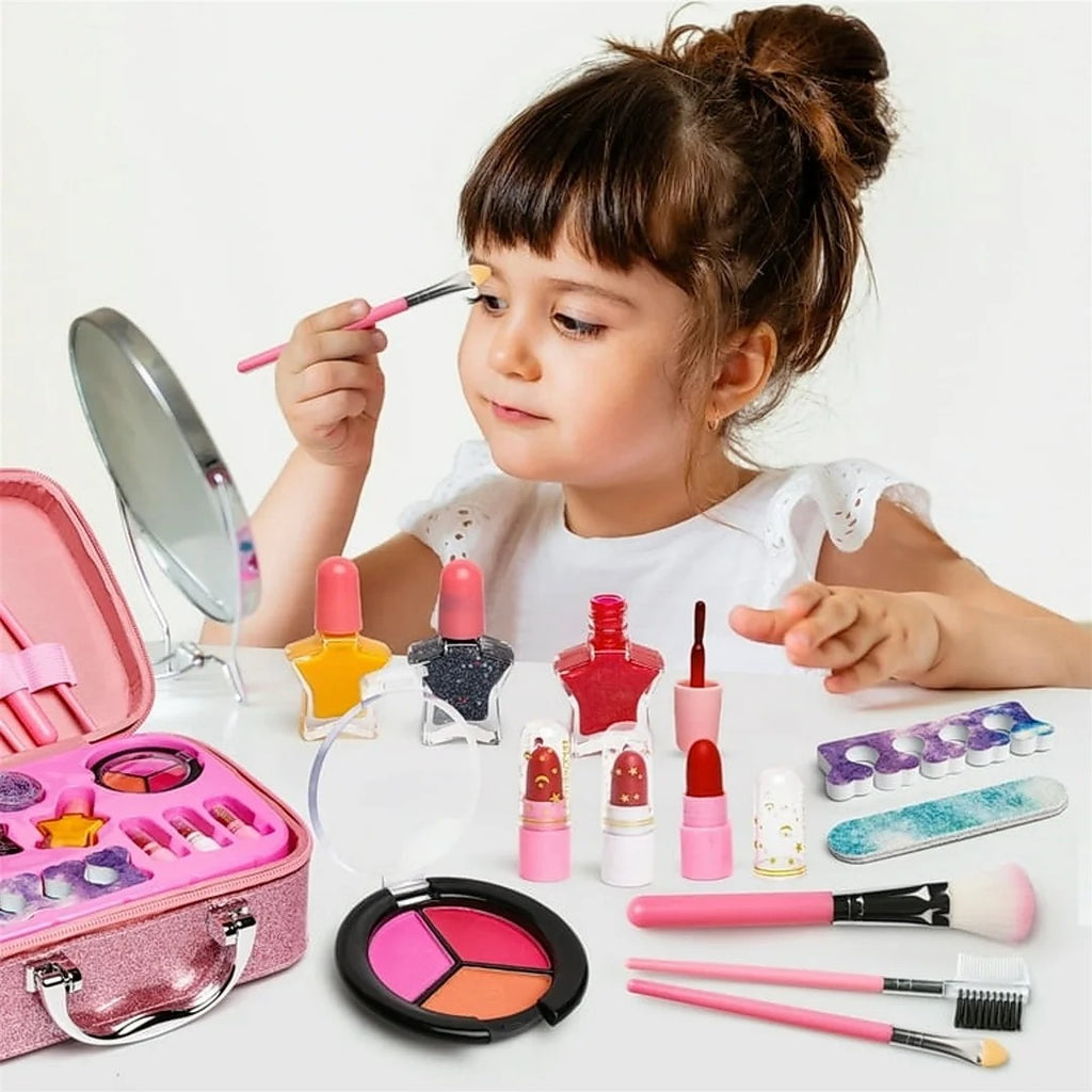 2-in-1 Pretend-Play Makeup Bag Set — supplier product image 3