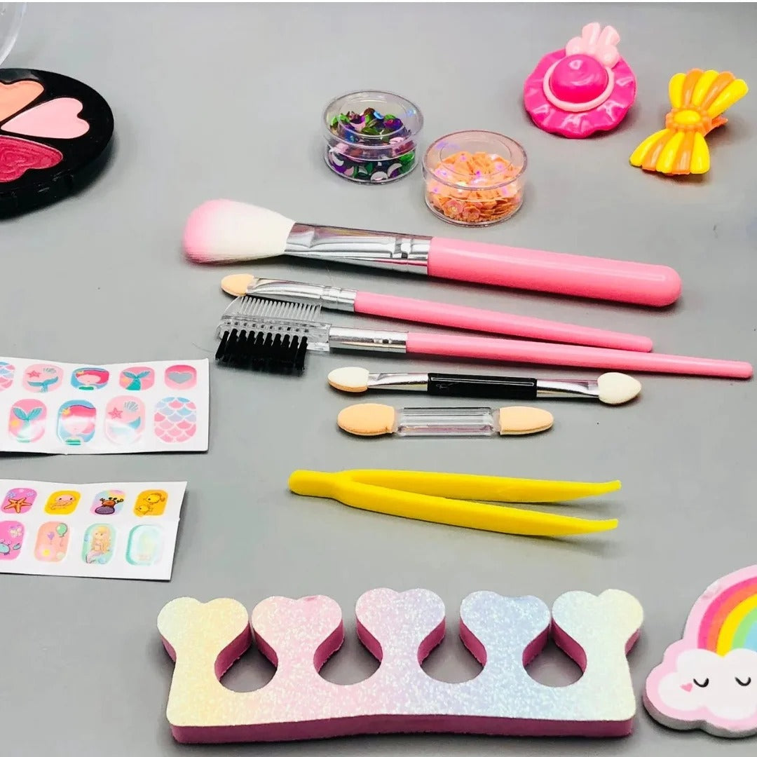 2-in-1 Pretend-Play Makeup Bag Set — supplier product image 4