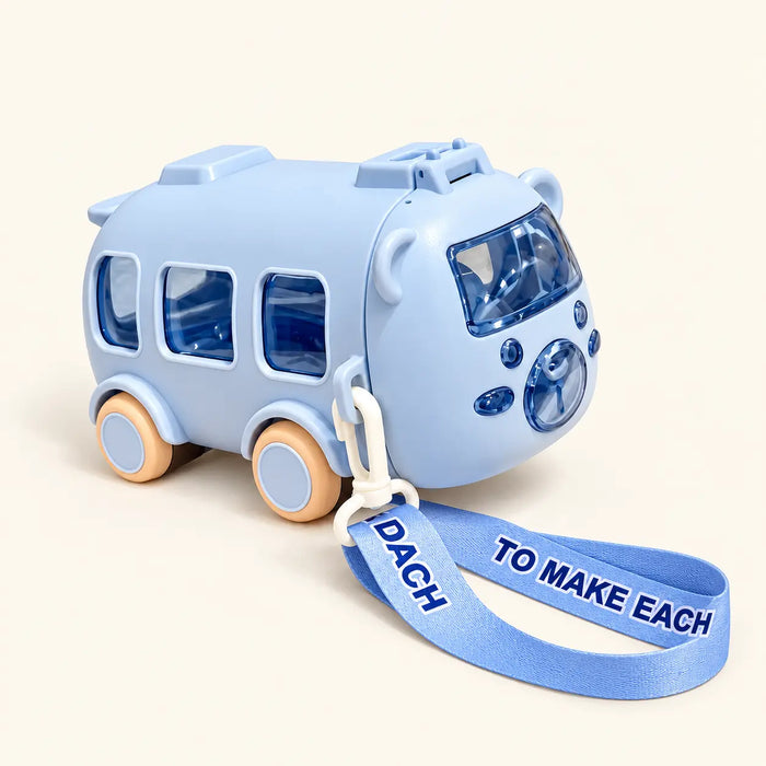 
Baby Bus Water Bottle — 500ml, Random Colour