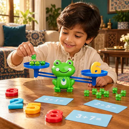 Frog Balance Counting Toy - photo 1