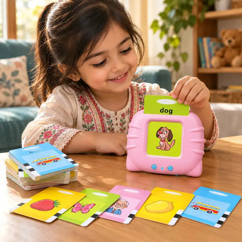 Talking Flash Card Reader with 112 Cards — Random Colour - photo 1